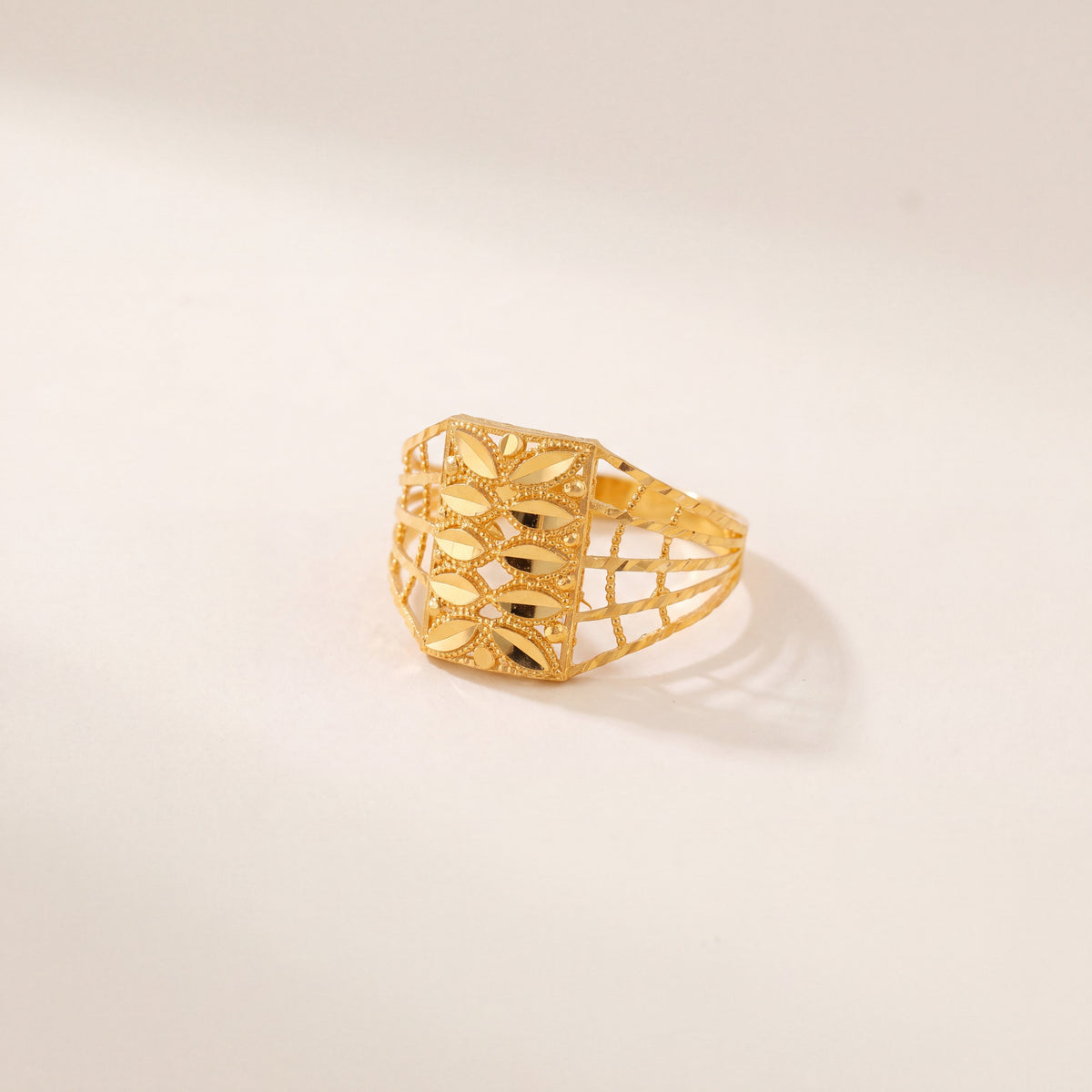 RP Rings (D8), 925 silver 24K gold plated