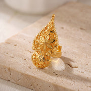 RP Shawahid Ring (D16) on travertine