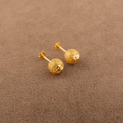Sphere Shape Tops (D4) - 925 Silver & 24K Gold Plated