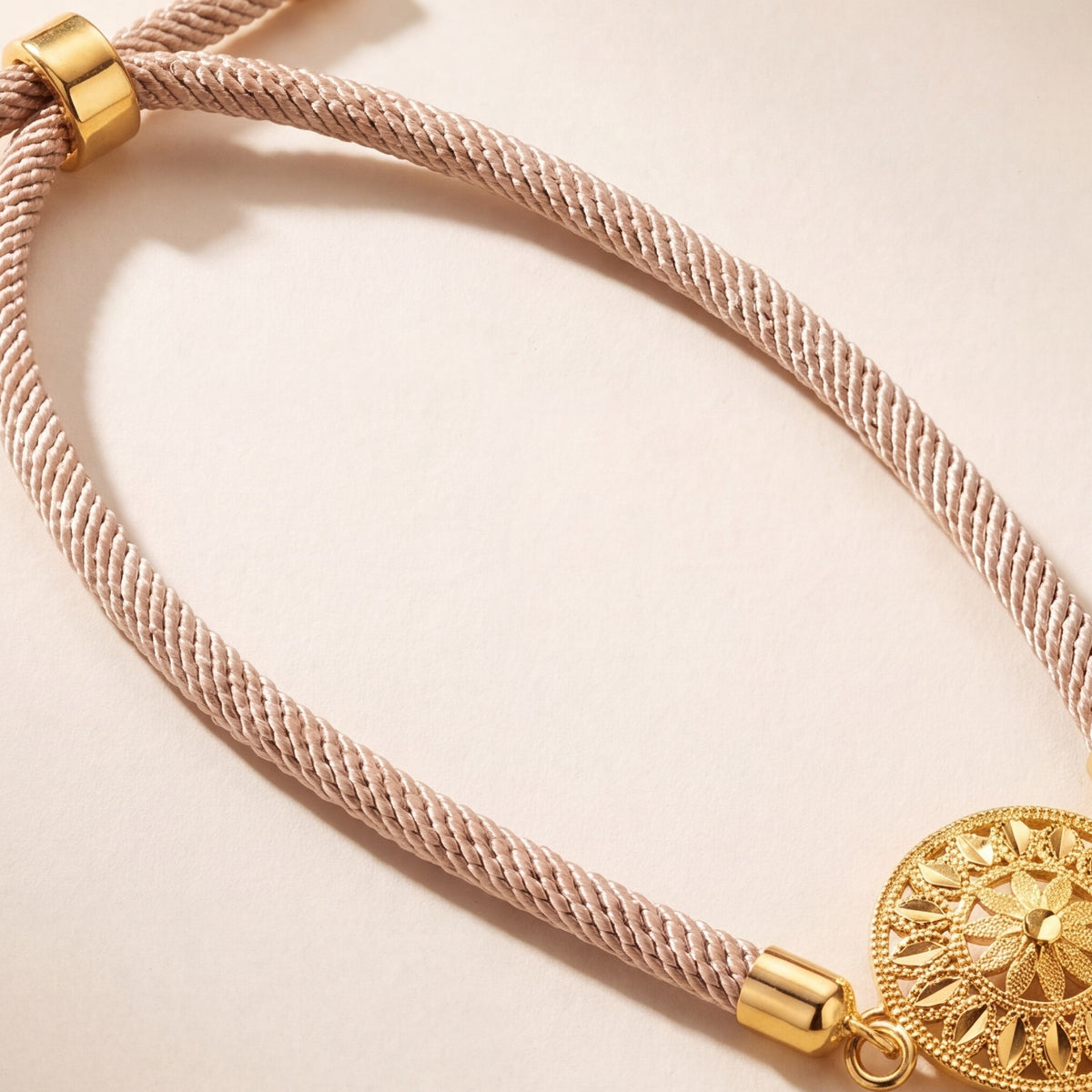 Sun Thread Bracelet design detail