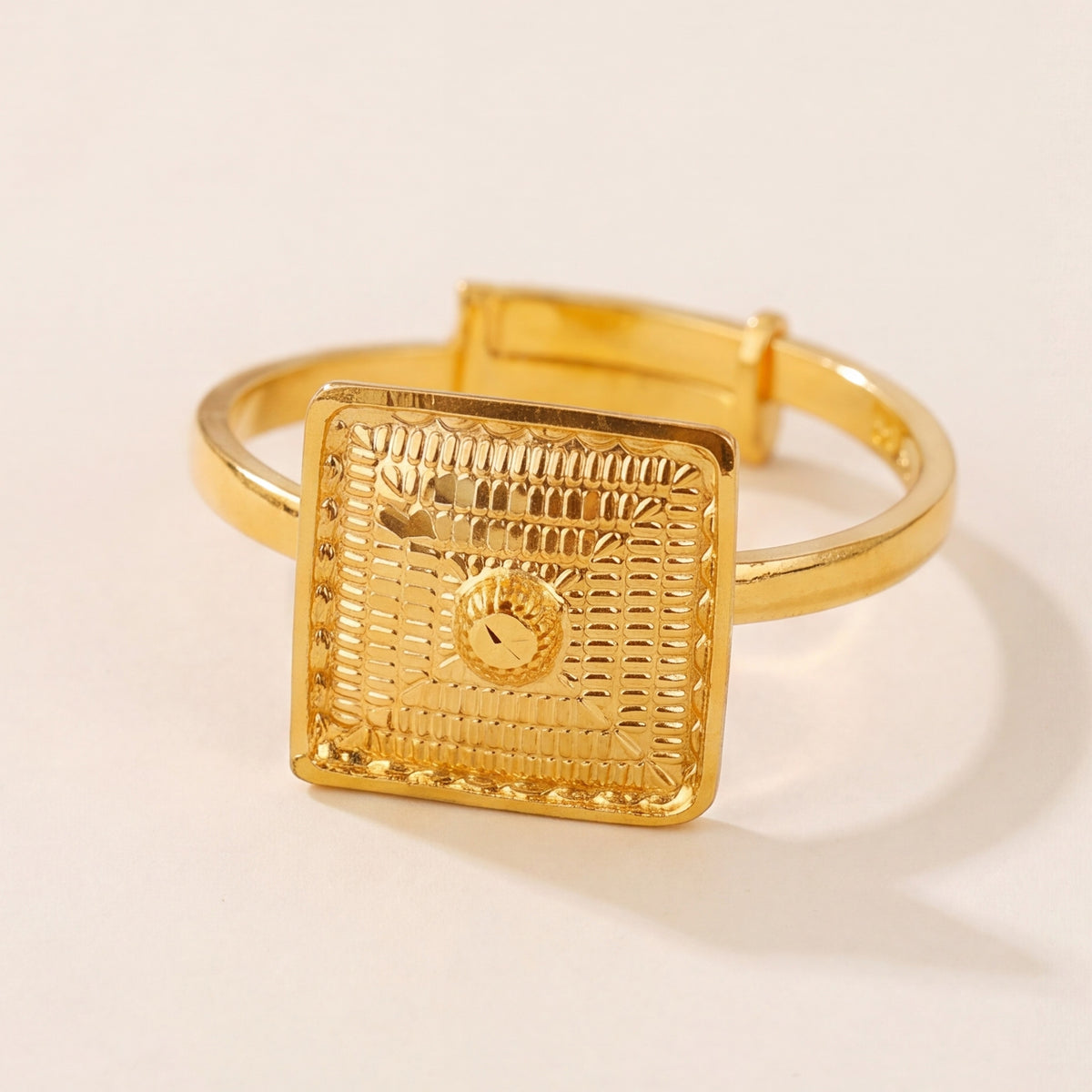 Traditional Stamp Ring (D1) design detail