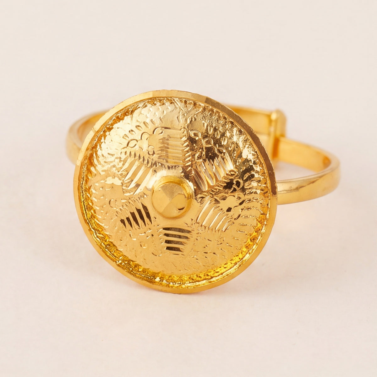 Traditional Stamp Ring (D2) design detail