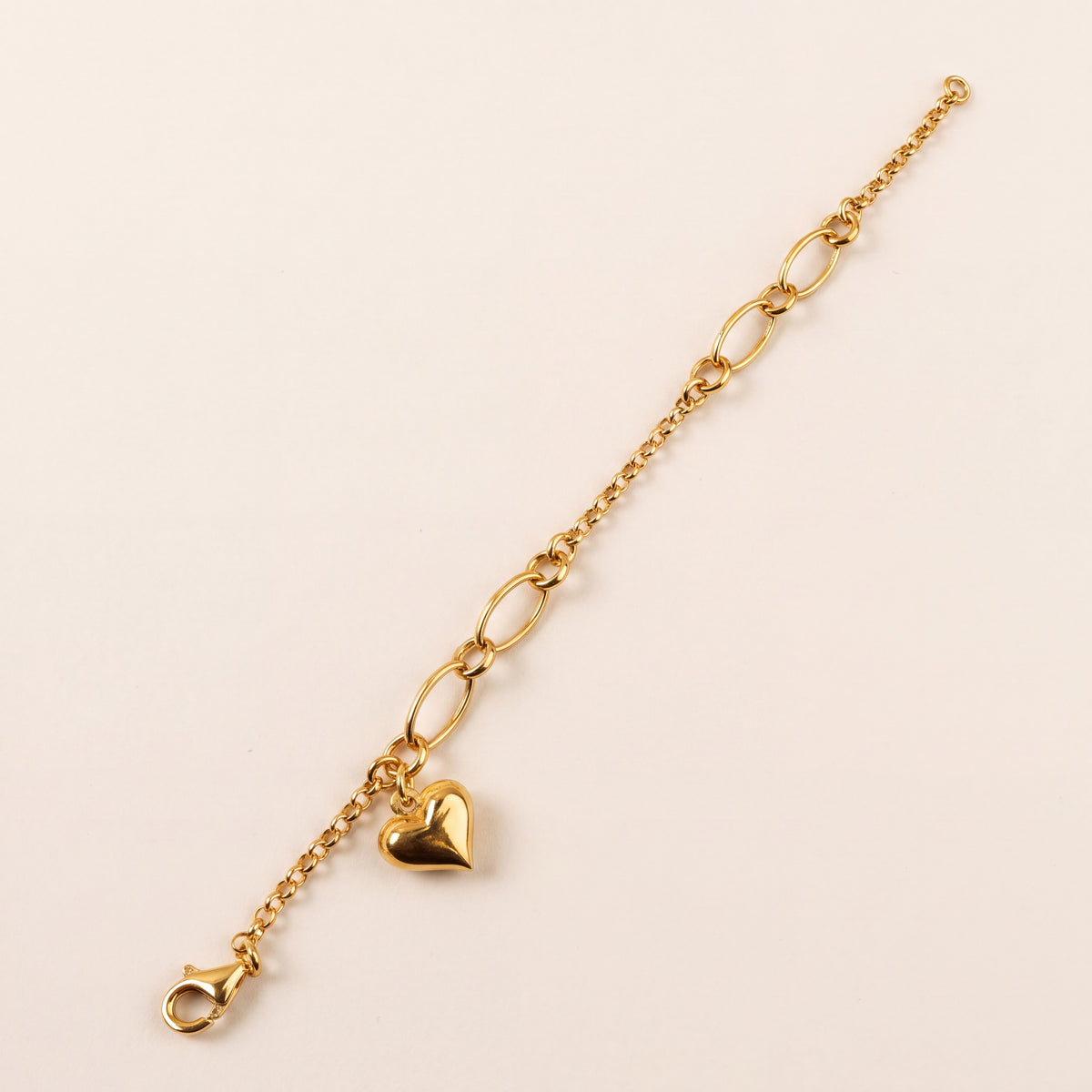 Turkish Bracelet (D5), 925 silver 24K gold plated