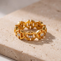 Zircon Band/Dabla (D8) on travertine